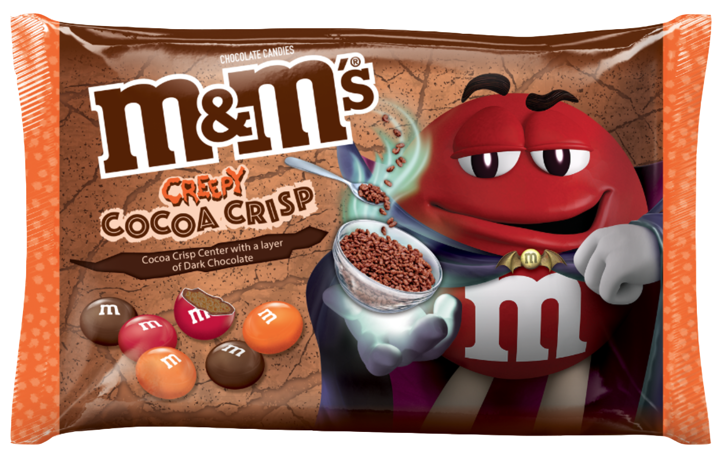 M&M's Creepy Cocoa Crisps